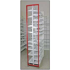 Pharmacy Shelving End Frame